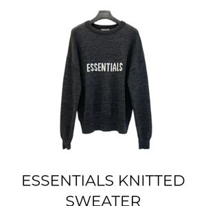 Essentials Fear Of God Knitted Sweater